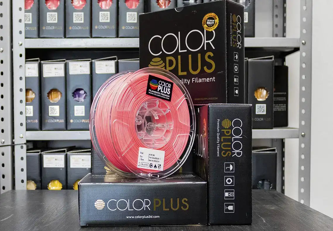 Filamento PLA Color Plus (5 Piezas)