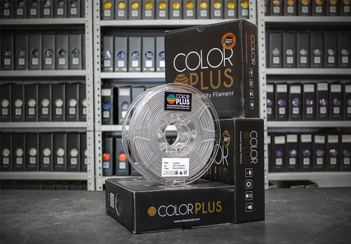 Filamento PLA Color Plus (5 Piezas)