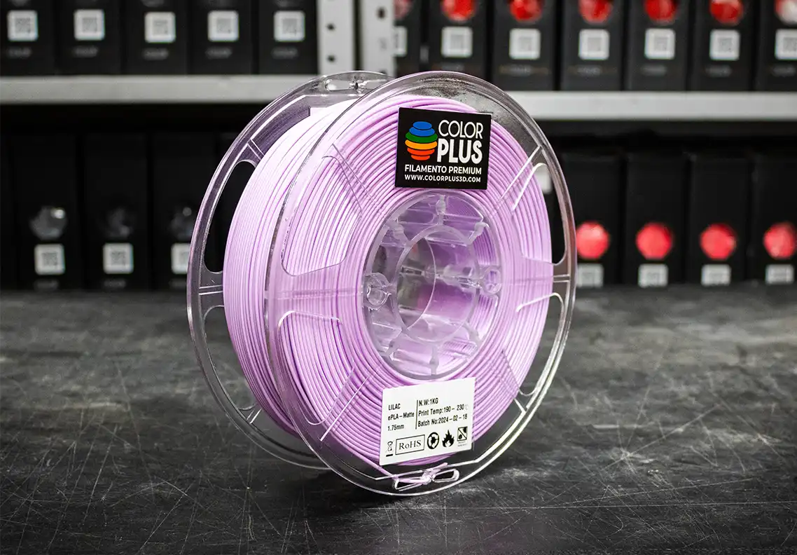 Filamento PLA Matte 1.75mm (2 Piezas)