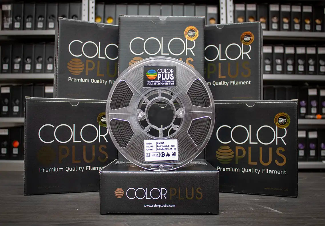 Filamento Fibra de Carbono 1.75 mm (2 Piezas)