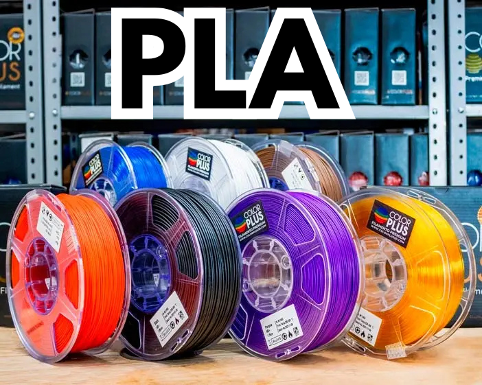 Filamento PLA Color Plus (5 Piezas)