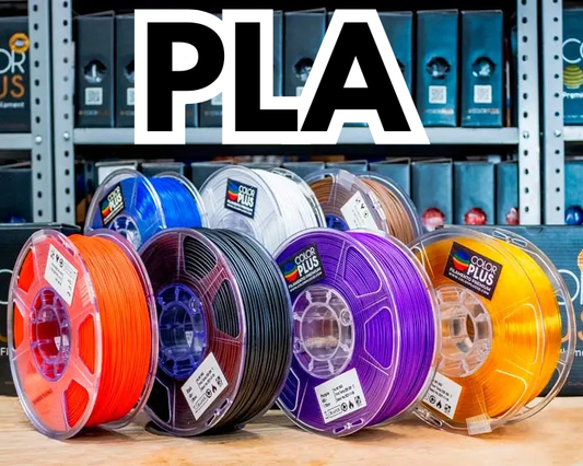 Filamento PLA Color Plus (5 Piezas)