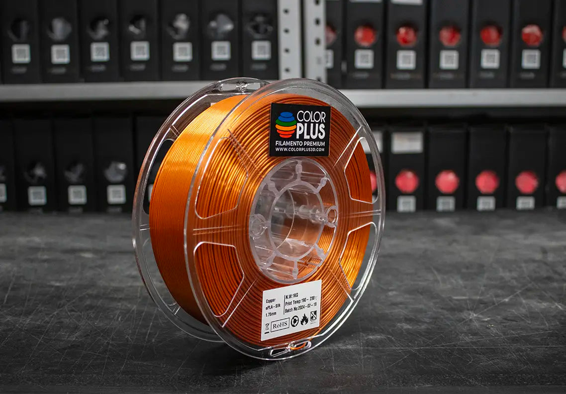 Filamento PLA Silk 1.75mm (2 Piezas)